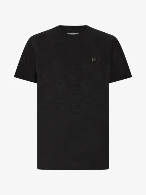 Philipp Plein monogram-patterned T-shirt