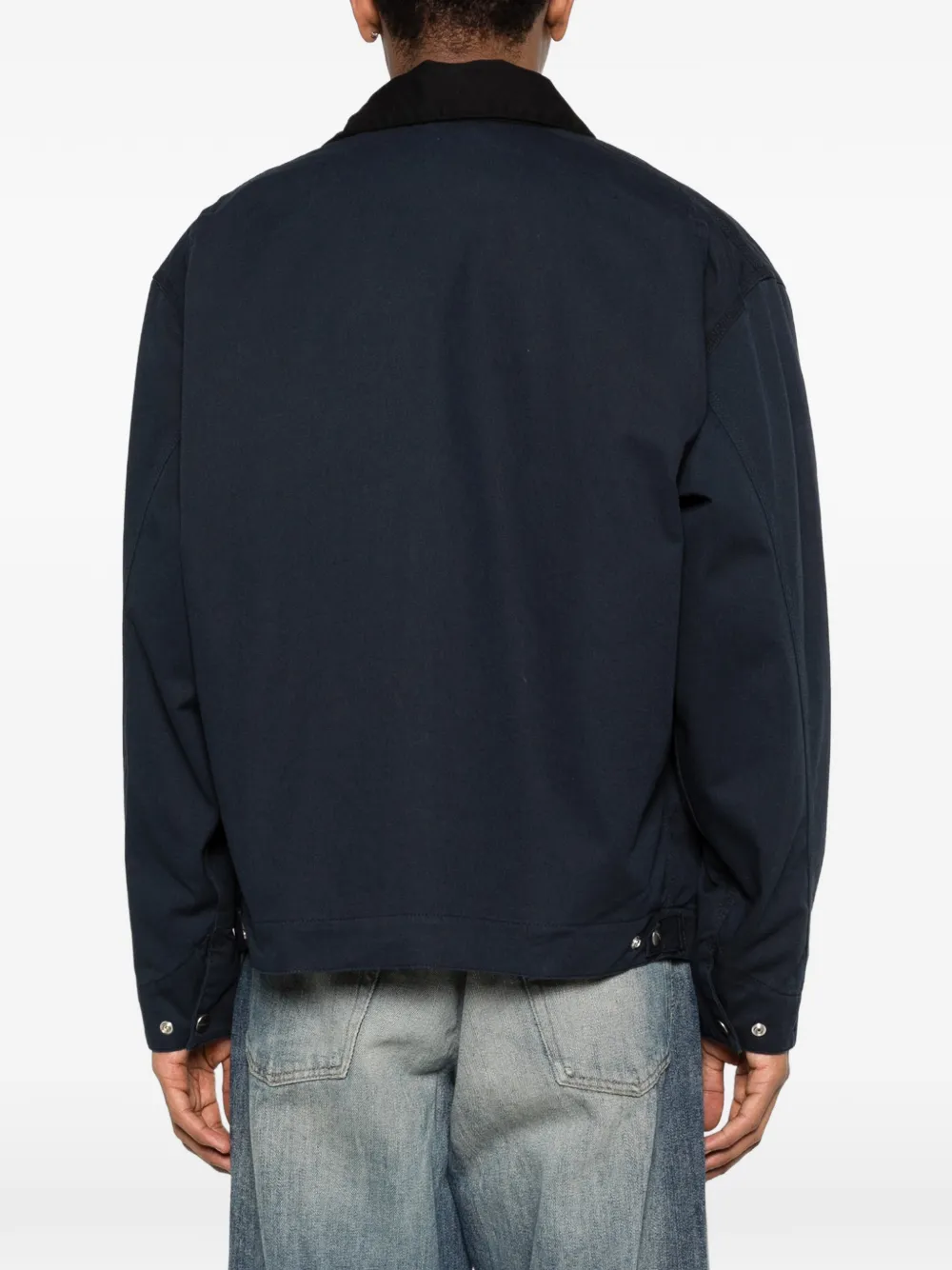 Carhartt WIP Jaqueta OG Detroit Com Zíper | Azul | FARFETCH BR