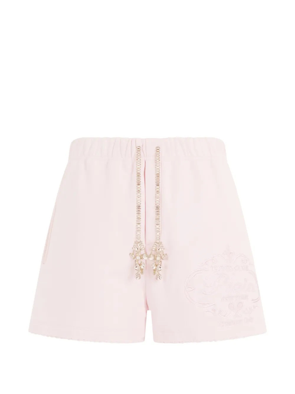 Philipp Plein Shorts con vita elasticizzata - Rosa