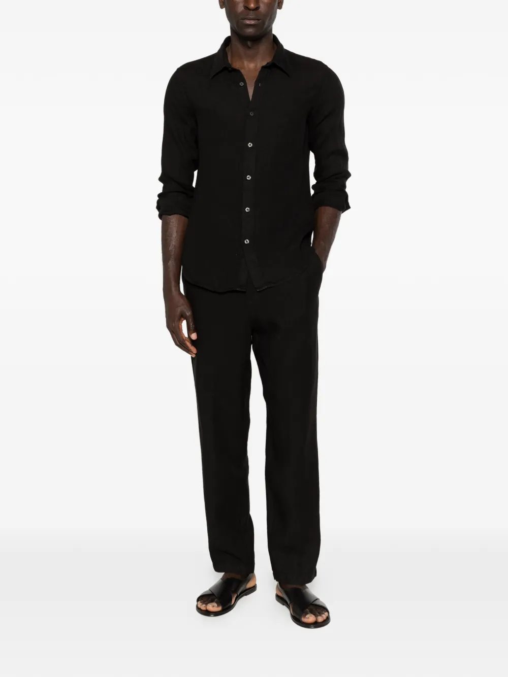 120% Lino 긴소매 셔츠 | Image 2