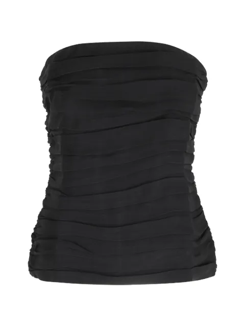 HERSKIND Ringo ruched strapless top