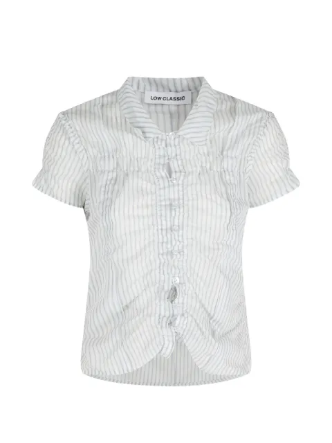 Low Classic striped short-sleeve shirt