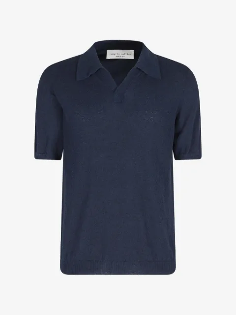 Roberto Collina spread-collar T-shirt