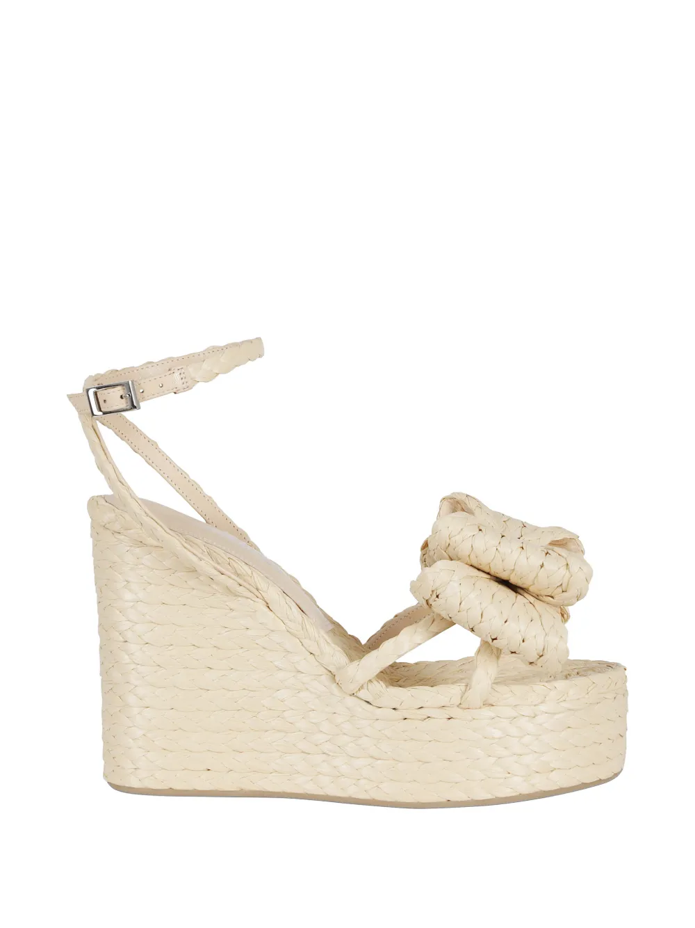 MACH & MACH Le Cadeau Raffia espadrilles Beige