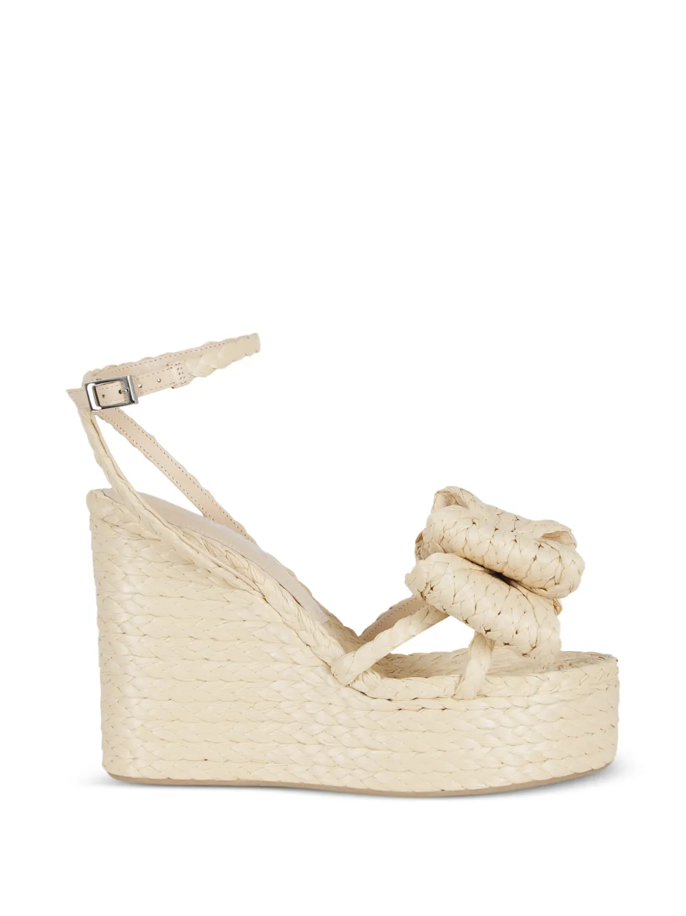 MACH & MACH Le Cadeau Raffia espadrilles - Toni neutri