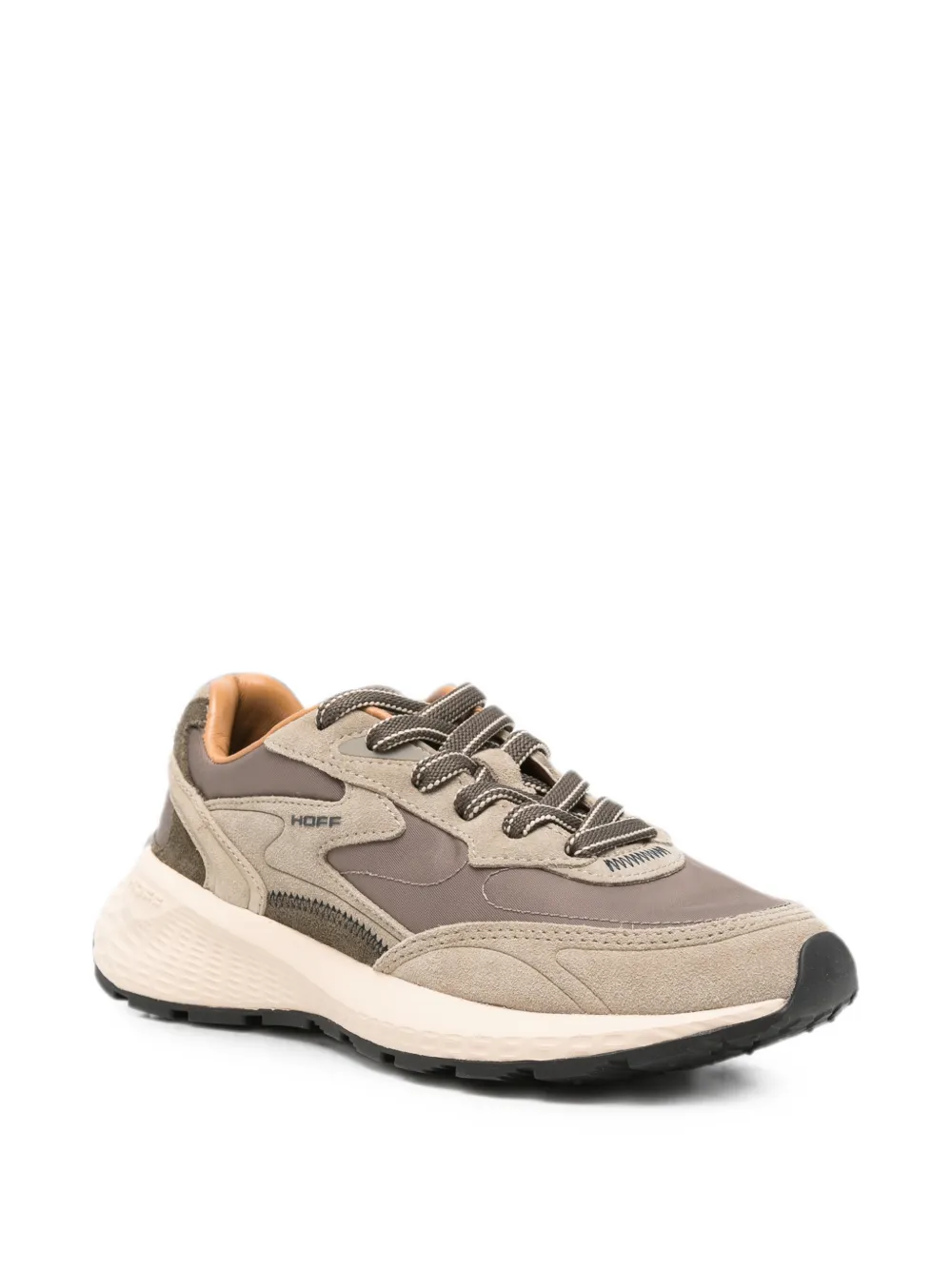 Hoff City MKII panelled sneakers Bruin