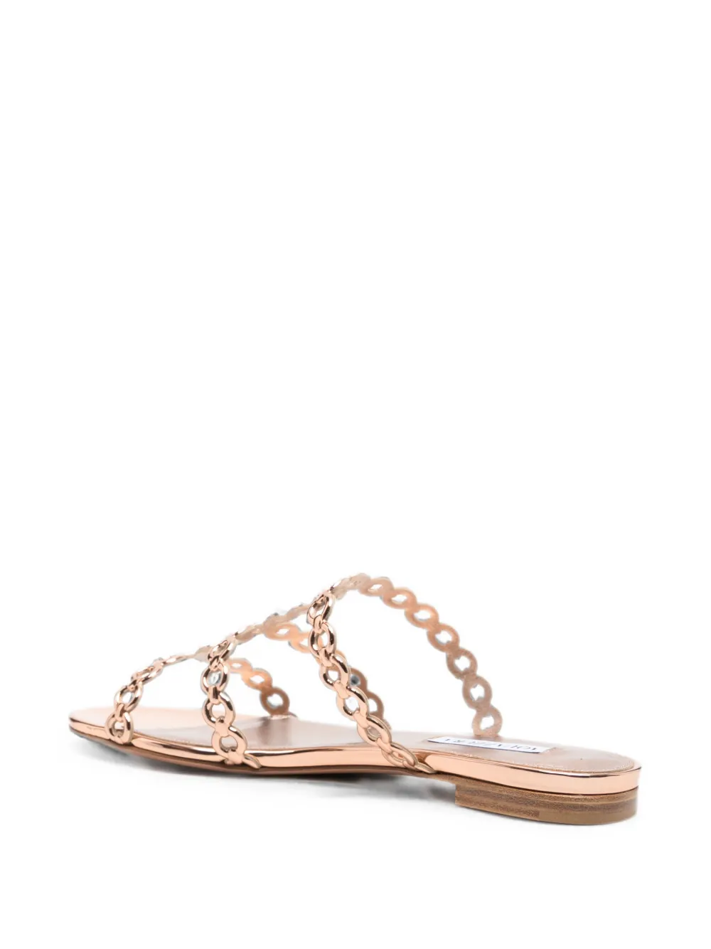 Aquazzura Infinity Chain sandals Goud