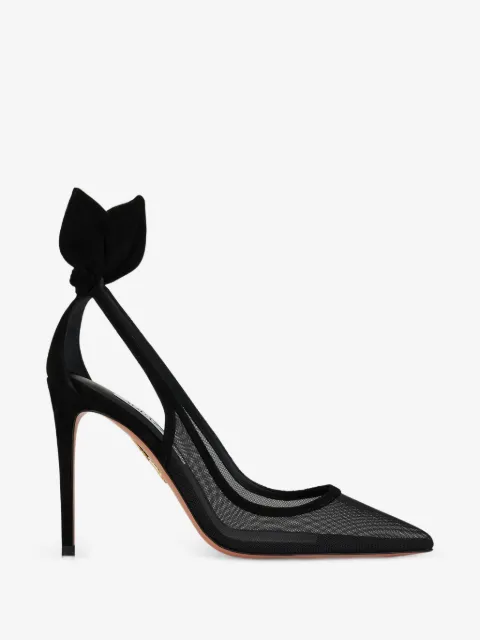 Aquazzura zapatillas Bow Tie