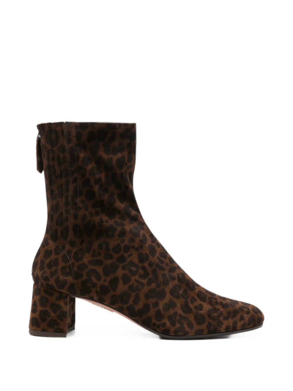 Aquazzura Saint Honore leopard-print ankle boots Bruin