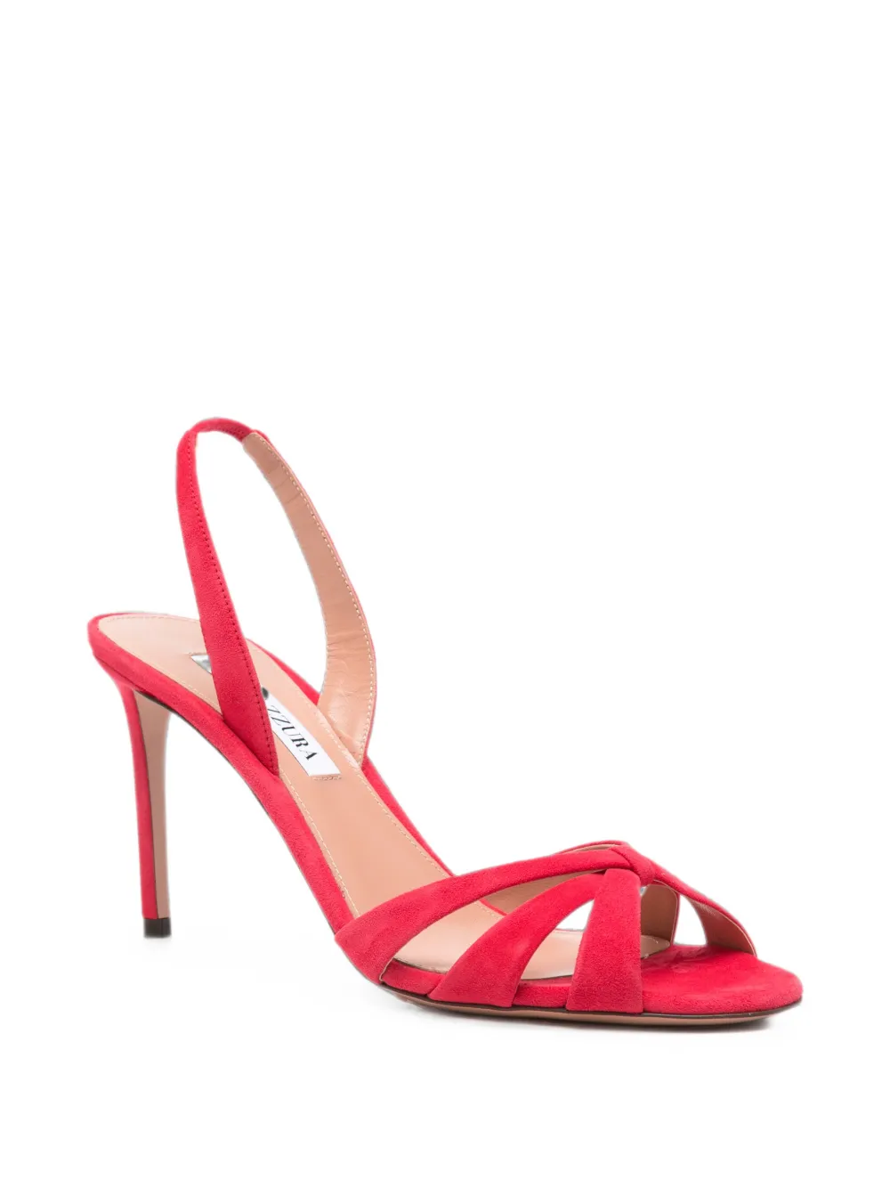 Aquazzura Tati slingback heeled sandals Rood