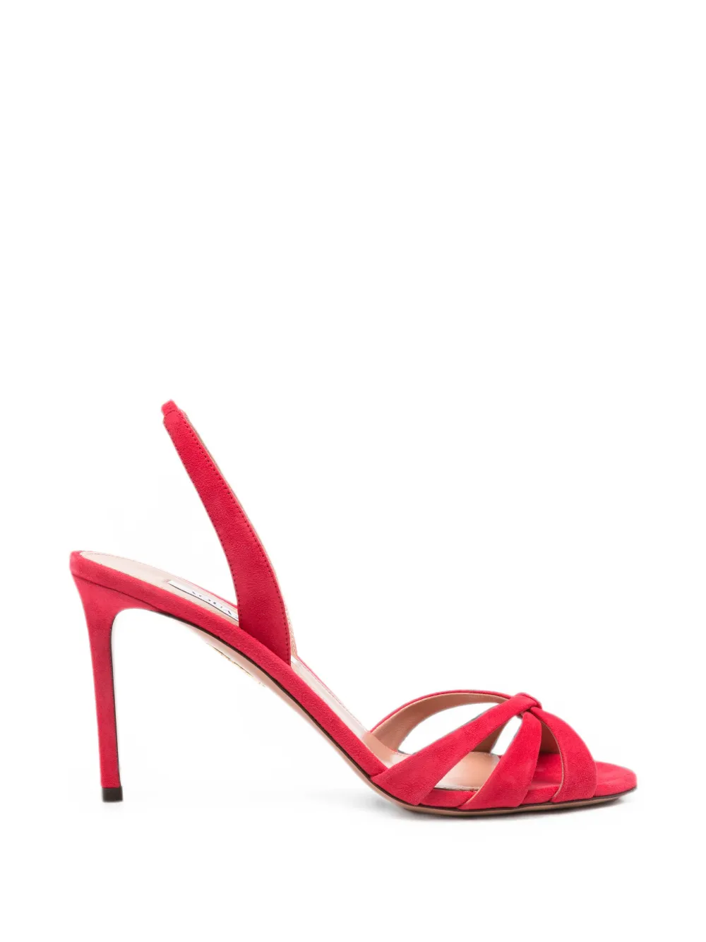 Aquazzura Tati slingback heeled sandals Rood