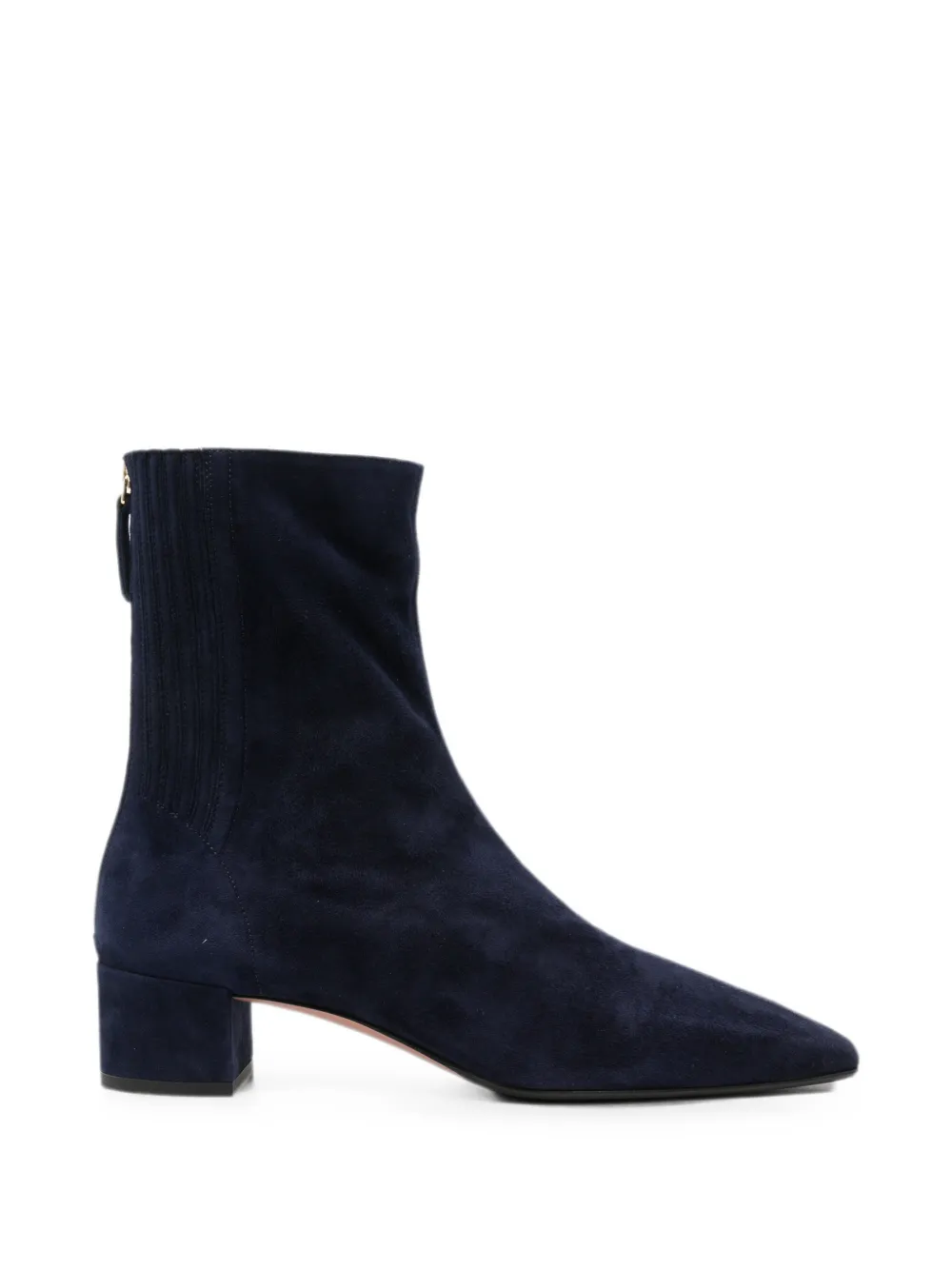 Aquazzura Saint Honoré suede ankle boots Blauw