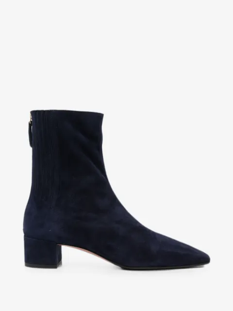 Aquazzura 생토노레 스웨이드 앵클 부츠