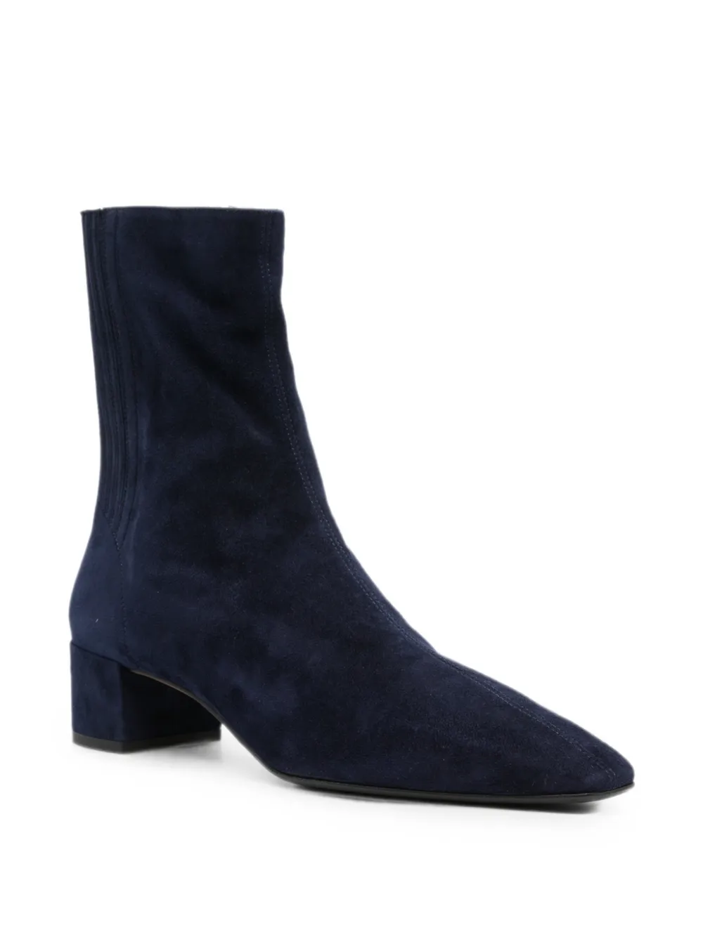 Aquazzura Saint Honoré suede ankle boots Blauw