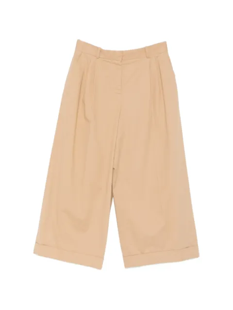 The Row pantalones estilo culottes con pinzas