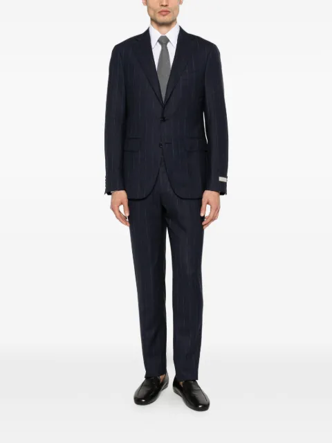 Canali pinstriped suit