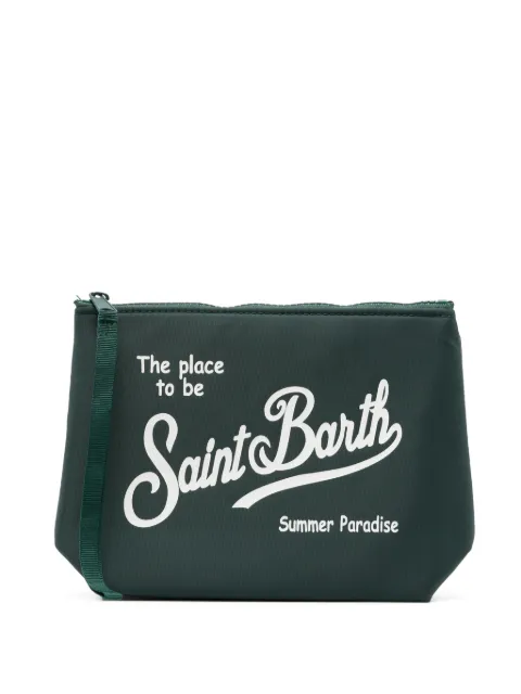 MC2 Saint Barth Aline text clutch bag