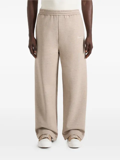 Manière De Voir Morgan -  whipstitch regular joggers - light grey