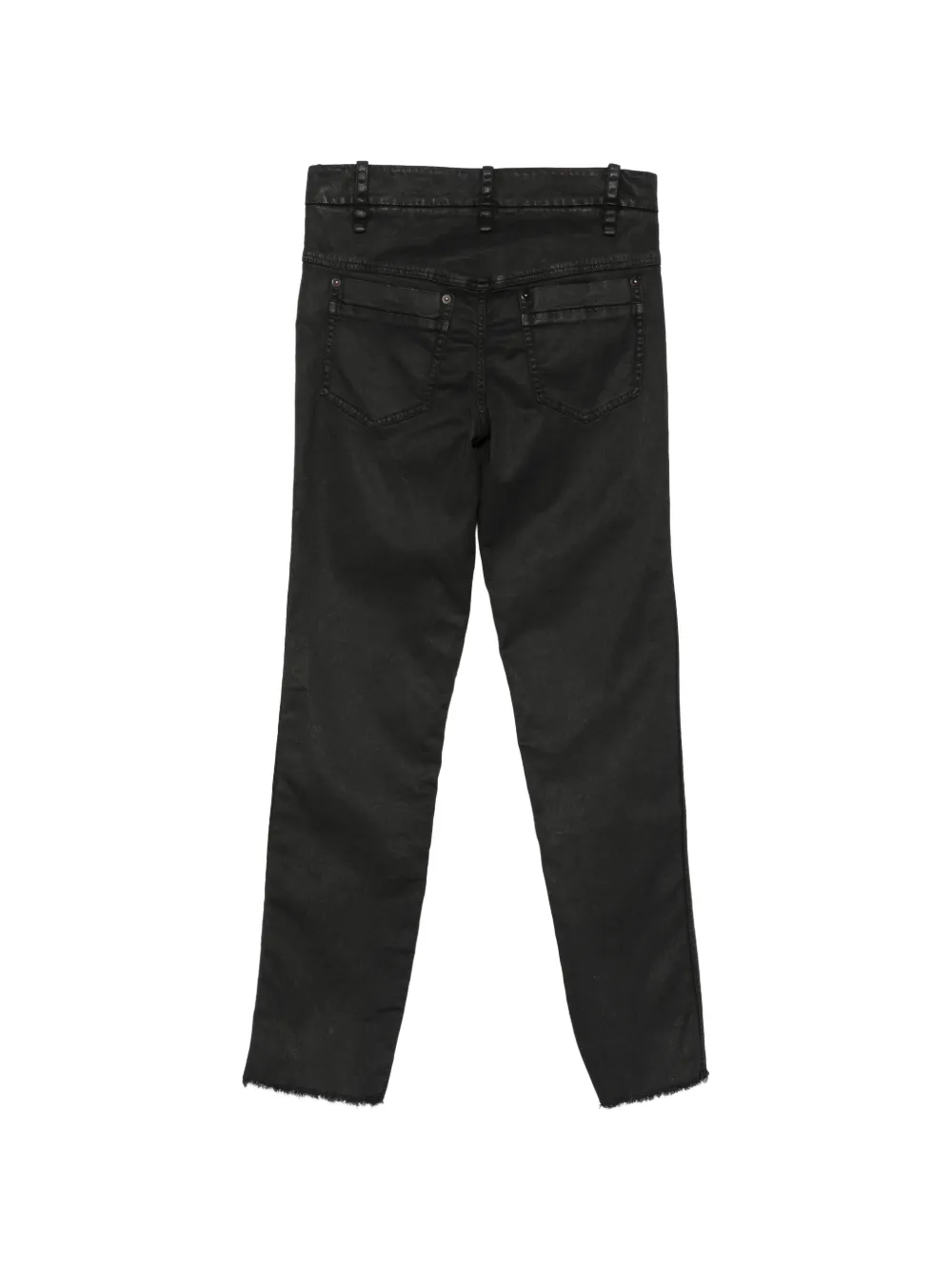  Masnada Pantalones Rectos - Negro 