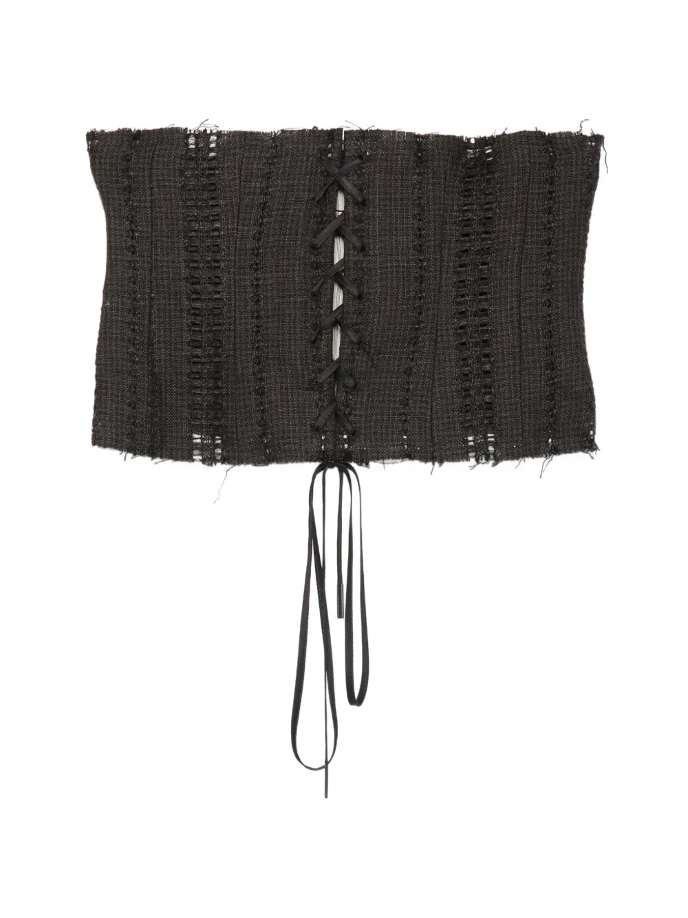 Masnada corset top - Marrone