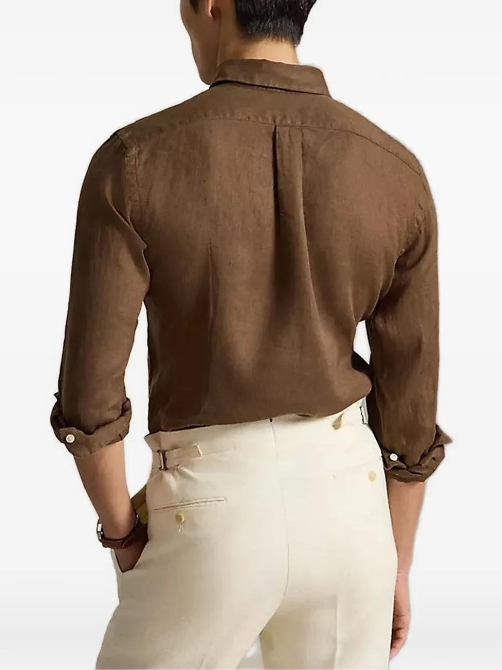  Polo Ralph Lauren Logo Shirt - Brown 