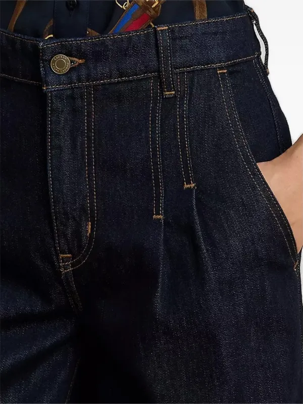 Lauren Ralph Lauren Pleated Jeans | Blue | FARFETCH