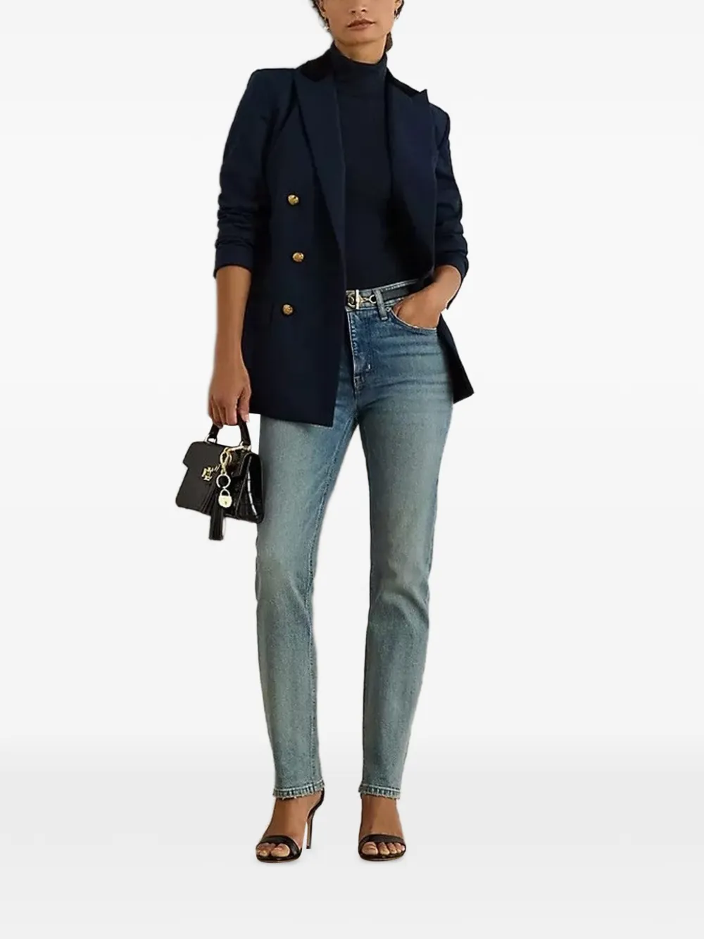 Lauren Ralph Lauren Jeans met zakken Blauw