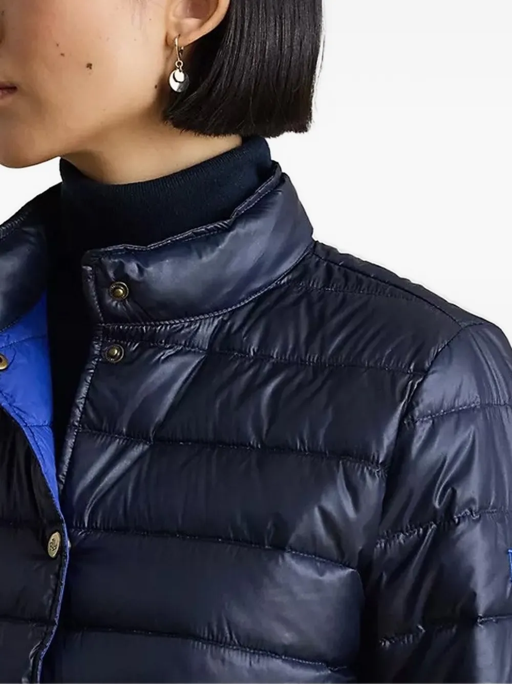 Buttoned Quilted Jacket