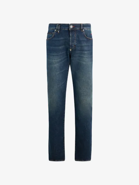 Philipp Plein jeans rectos con bolsillos