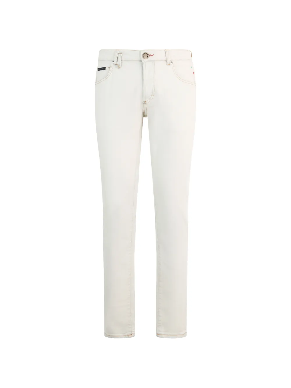 Philipp Plein Jeans Super Straight - Bianco