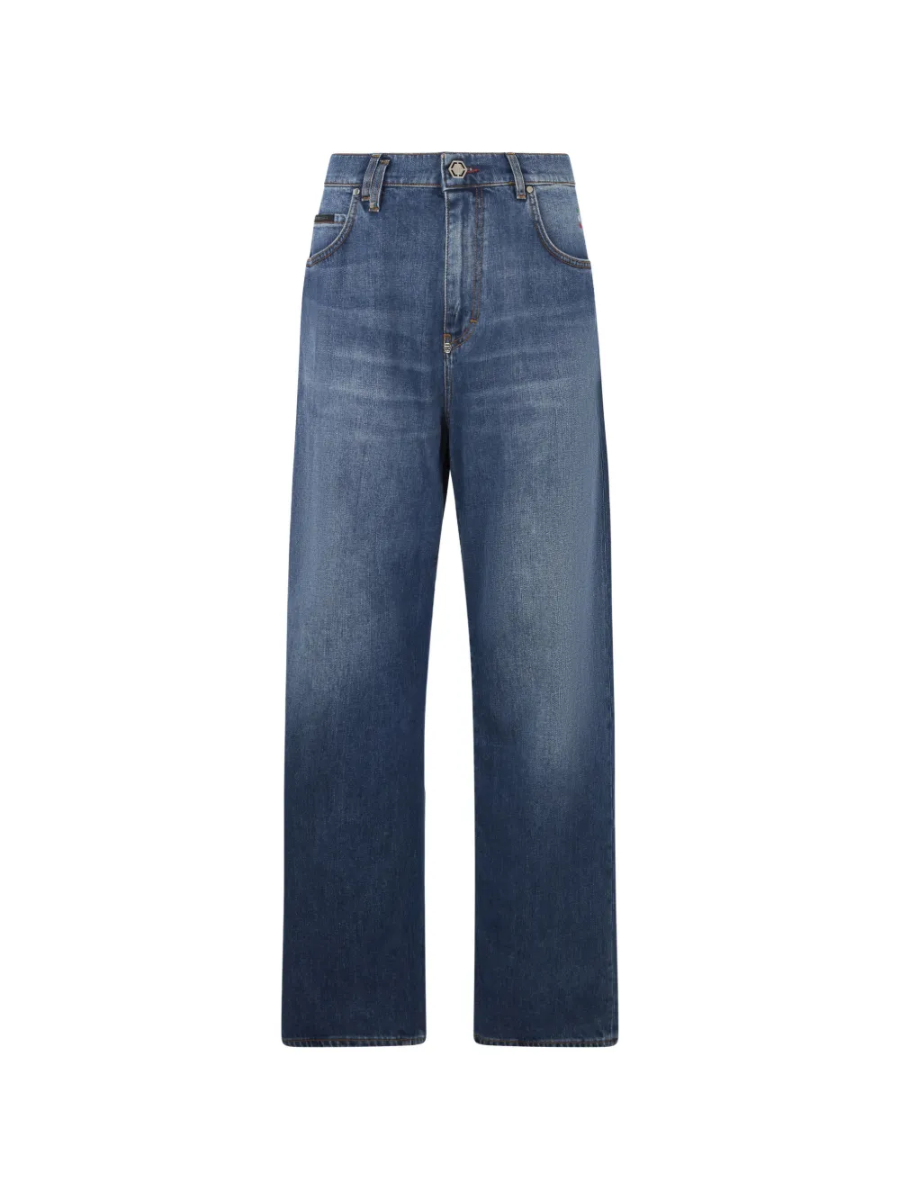 Philipp Plein stone-washed jeans - Blau