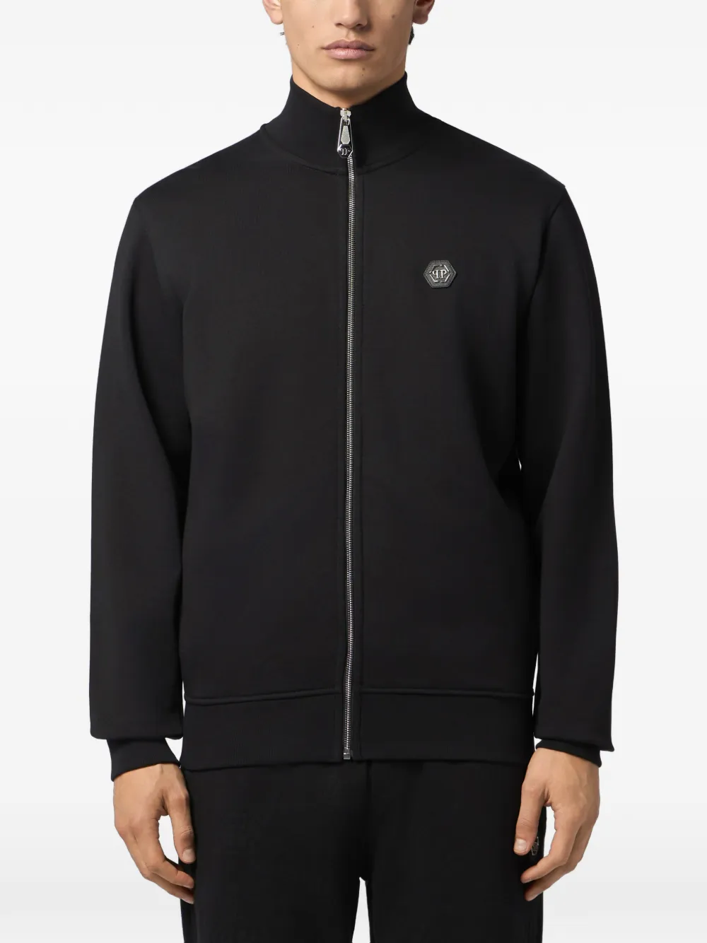 Philipp Plein Trainingsjack met doodskopprint Zwart