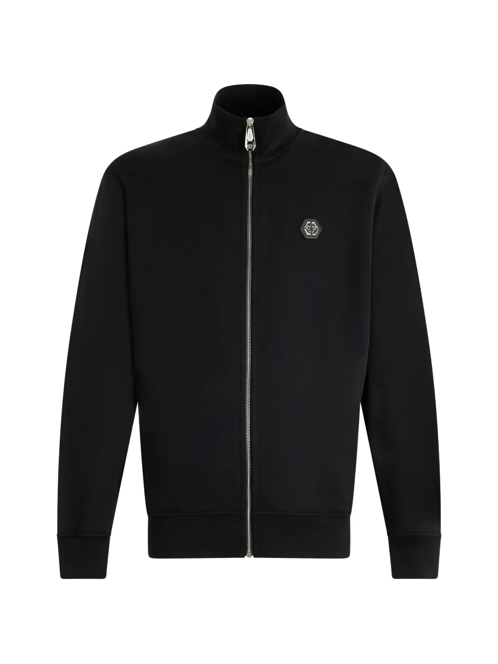 Philipp Plein skull-print track jacket - Nero
