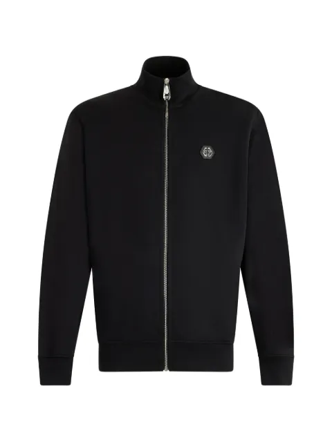 Philipp Plein skull-print track jacket