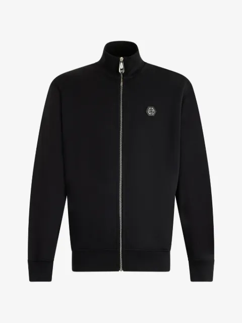 Philipp Plein skull-print track jacket