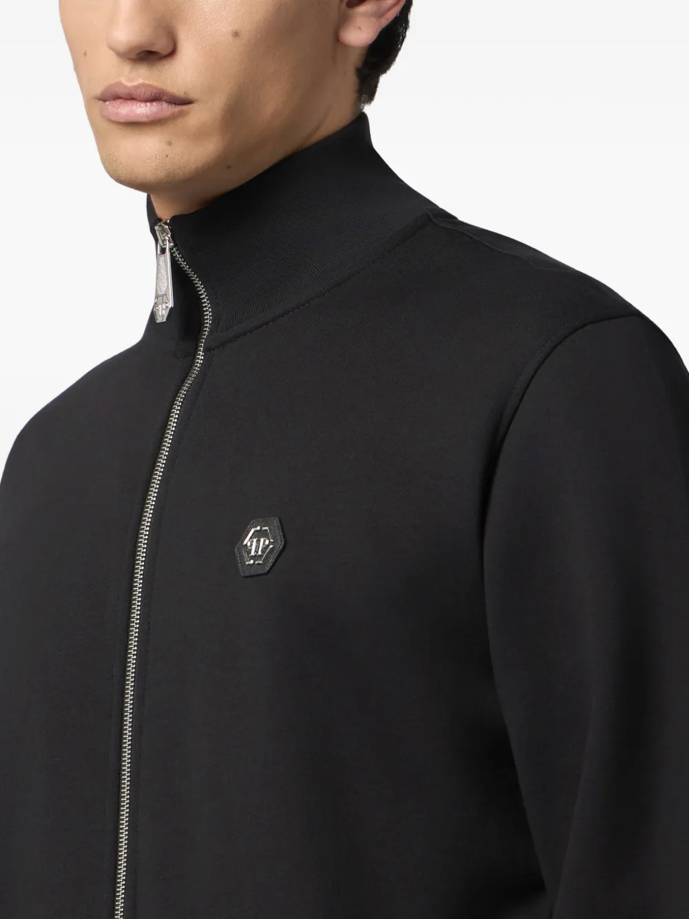 Philipp Plein Trainingsjack met doodskopprint Zwart