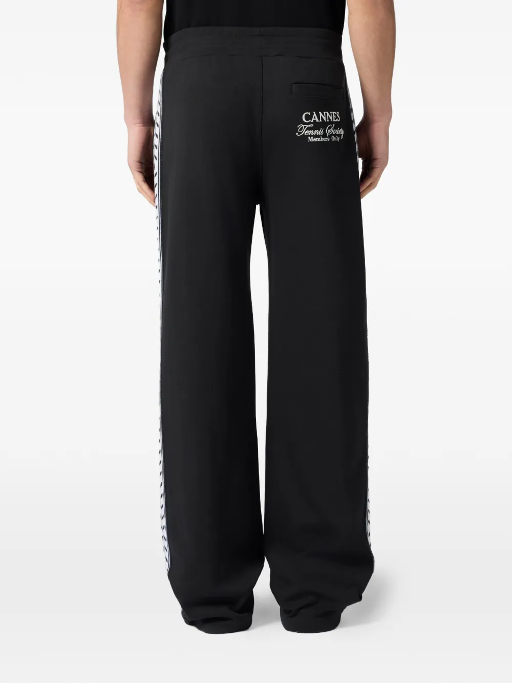 Philipp Plein Trainingsbroek met zijstreep Zwart