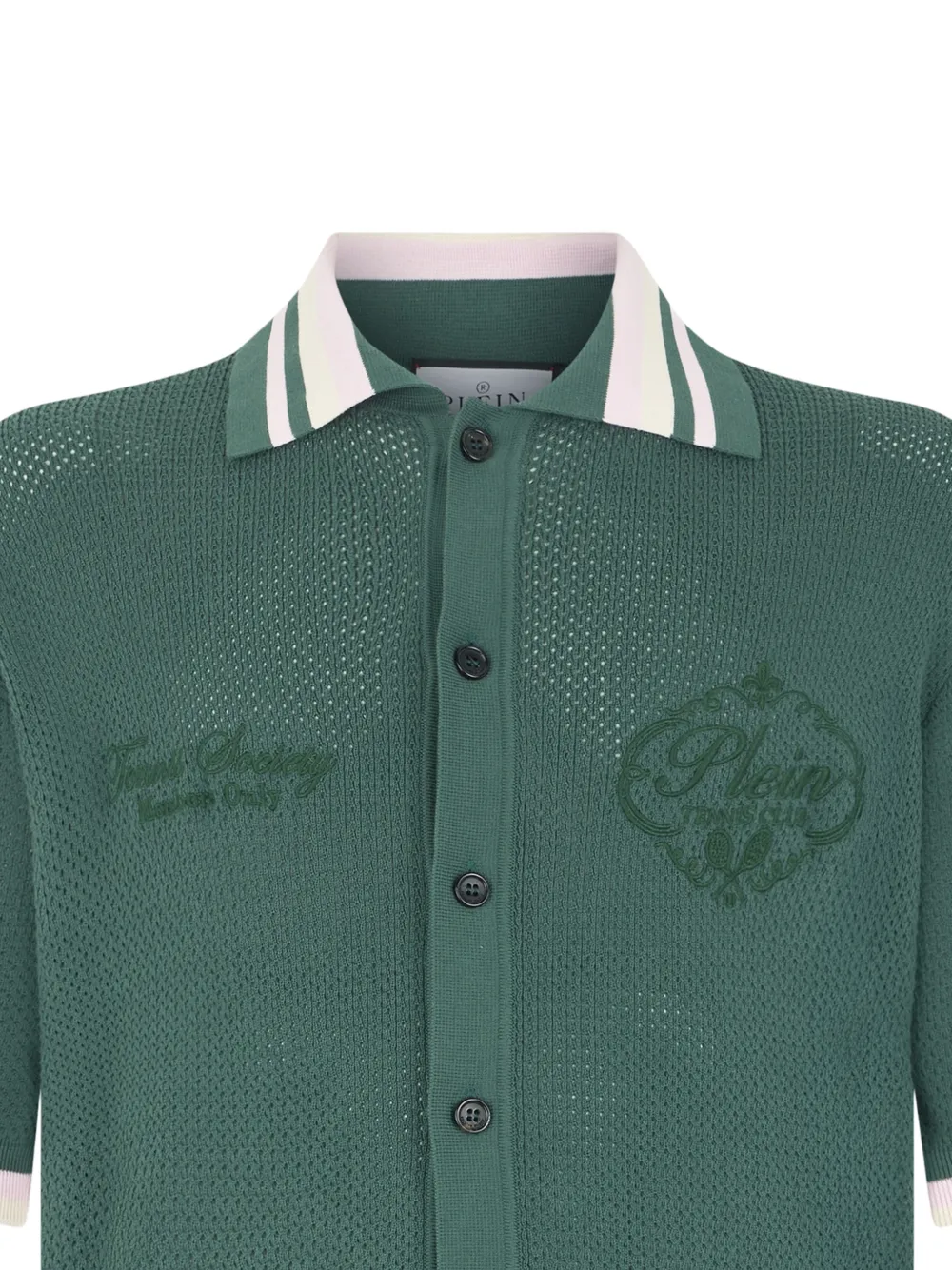 Philipp Plein Tennis overhemd Groen
