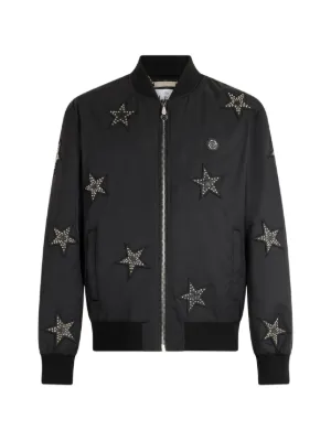 Versace animal-print zip-up Jacket | Black | FARFETCH