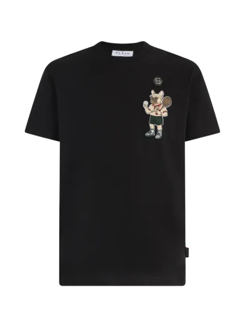 Philipp Plein patch round neck T-shirt