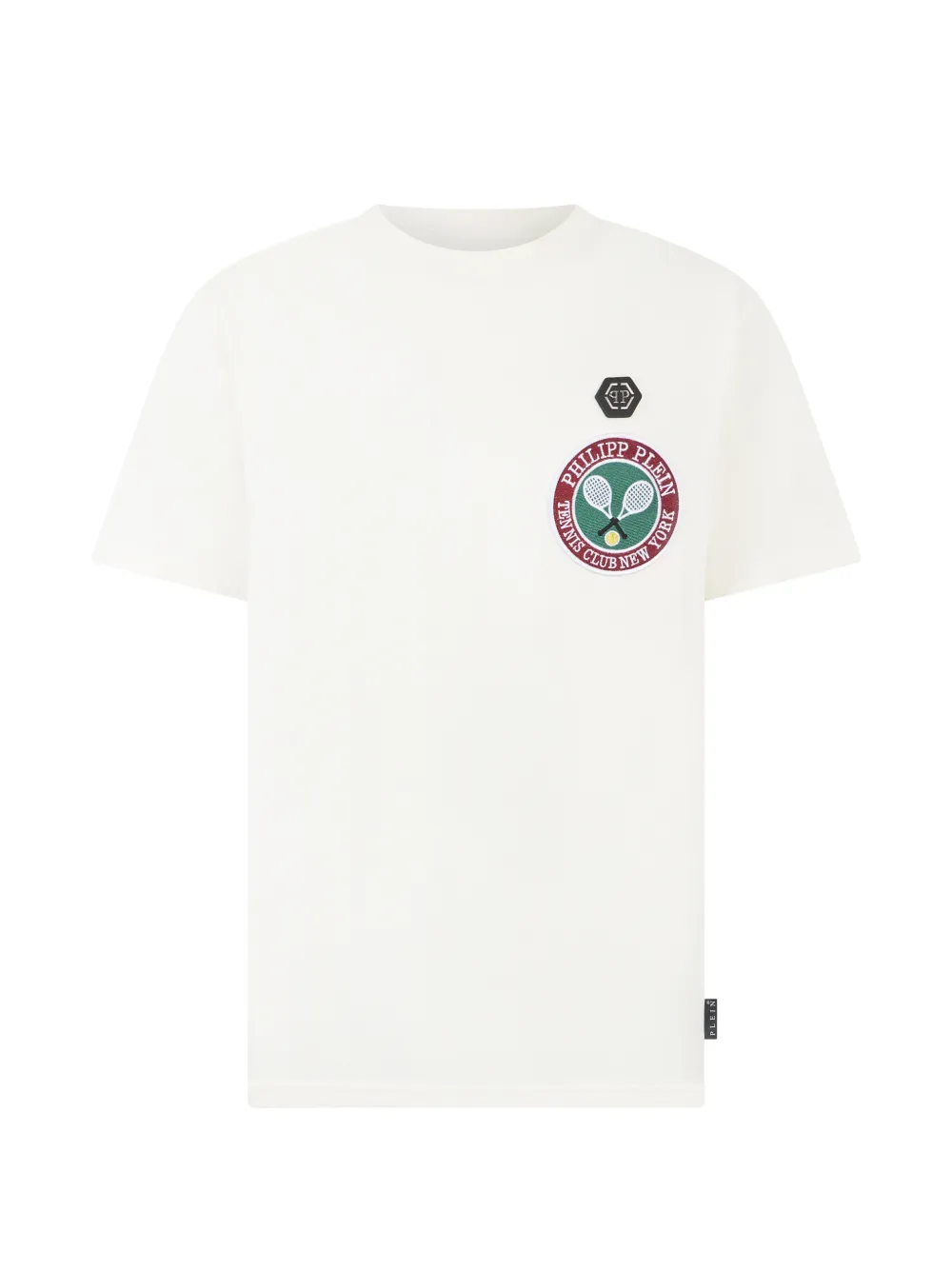 Philipp Plein T-shirt con ricamo - Toni neutri