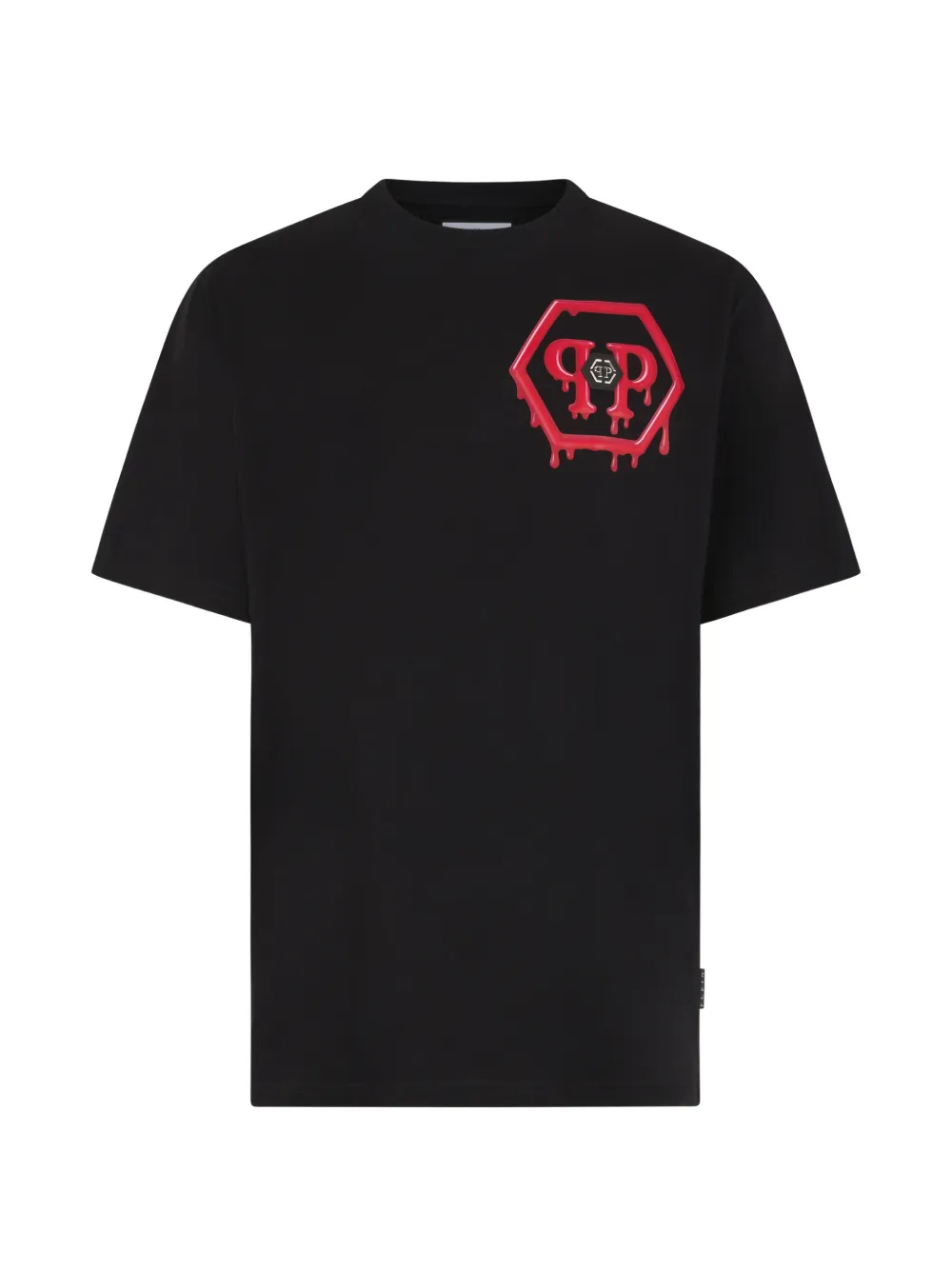 Philipp Plein T-Shirt mit Rundhalsausschnitt - Schwarz