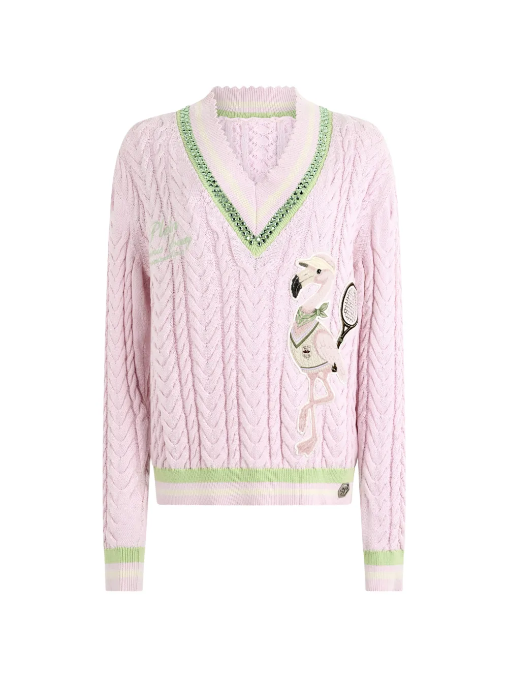 Philipp Plein V-neck sweater - Rosa