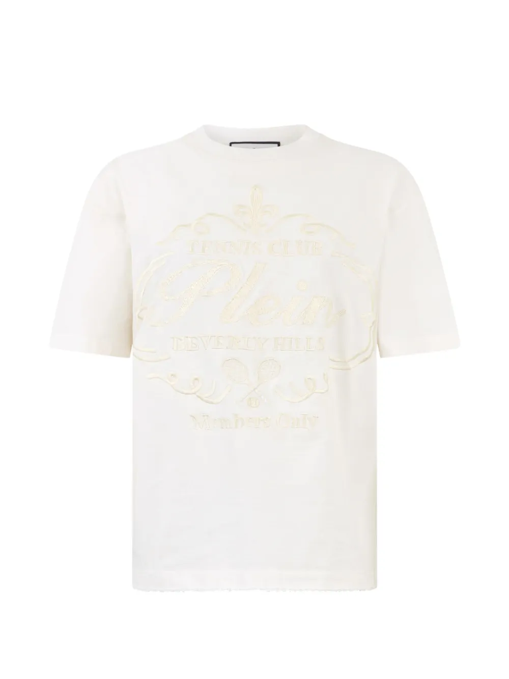 Philipp Plein Besticktes T-Shirt - Weiß