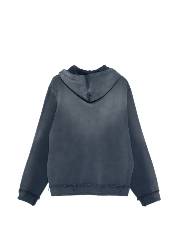 Camiel Fortgens Hooded Zip Jacket | Blue | FARFETCH AU