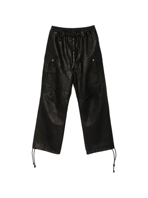 A Diciannoveventitre Daves leather trousers