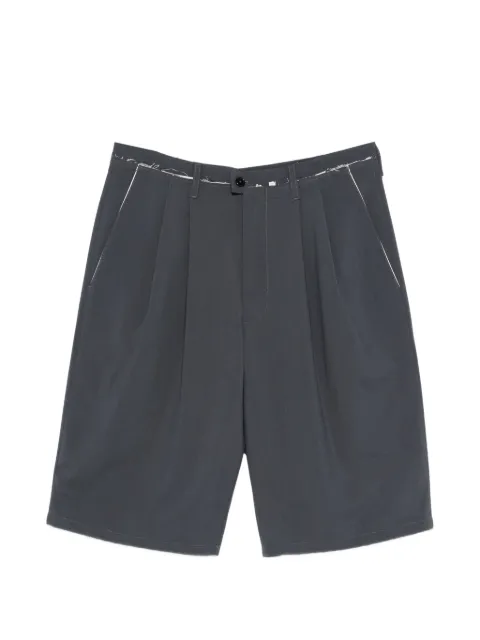 Camiel Fortgens pleated seam shorts