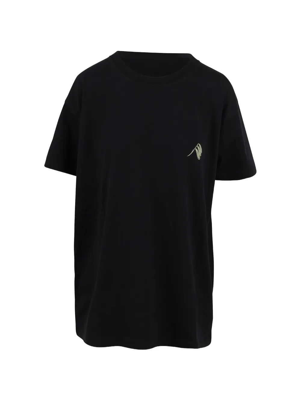 The Attico logo-print cotton T-shirt - Schwarz