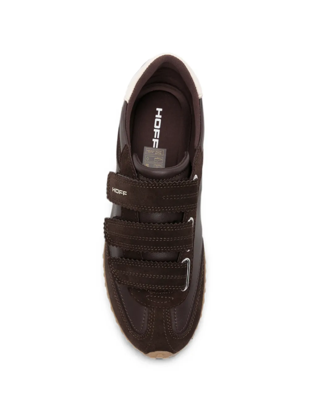 Hoff Bridge touch-strap sneakers Bruin