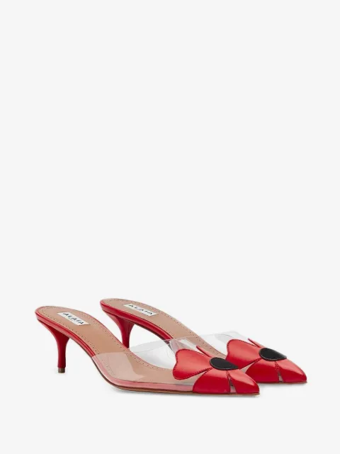 Alaïa Bloom mules
